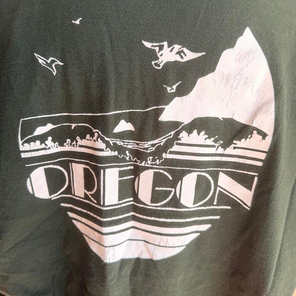 Oregon green cotton t-shirt - Picture 2 of 6